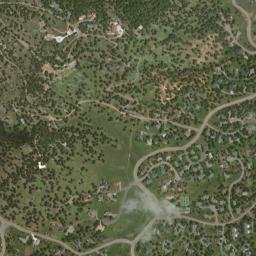 24350 Choke Cherry Lane, Golden, CO High Resolution Satellite Map