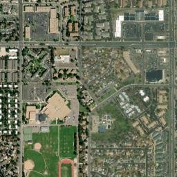 Village Green Colorado High Resolution Satellite Map