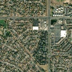 Somerset Village Colorado High Resolution Satellite Map