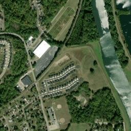 Miami Shores Ohio High Resolution Satellite Map