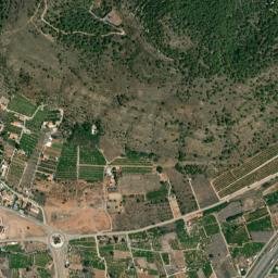 Petrés map(satellite map)