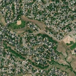 12463 West Florida Drive Lakewood CO High Resolution Satellite Map