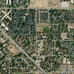 1754 S Parker Rd Denver CO 80231 High Resolution Satellite Map