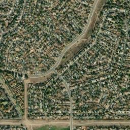 Aurora Highlands Colorado High Resolution Satellite Map