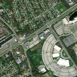 Rutherford Delaware High Resolution Satellite Map