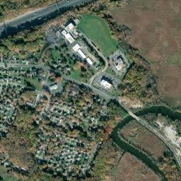 The Woods Delaware High Resolution Satellite Map