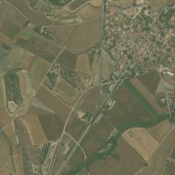 Las Plassas map(satellite map)