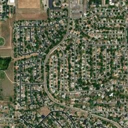 Green Gables Colorado High Resolution Satellite Map