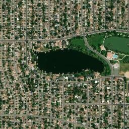 2120 South Tennyson Way Denver CO High Resolution Satellite Map