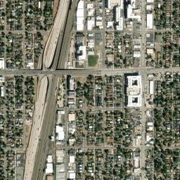 400-418 West Warren Avenue Denver CO High Resolution Satellite Map