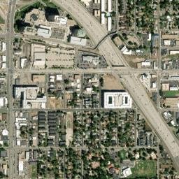 Buchtel Blvd Denver Colorado High Resolution Satellite Map
