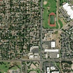 Peoria Park Colorado High Resolution Satellite Map