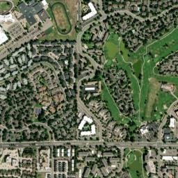 Heather Ridge Colorado High Resolution Satellite Map