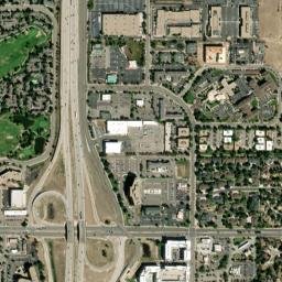 East Iliff Avenue & Interstate 225, Aurora, CO High Resolution Satellite Map
