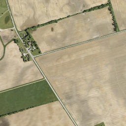 Yatesville Ohio High Resolution Satellite Map