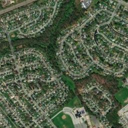 Newark Oaks Delaware High Resolution Satellite Map