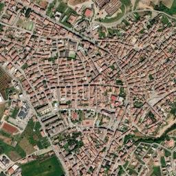 Spezzano Albanese map(satellite map)
