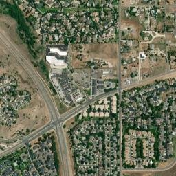 2693 South Nelson Court Lakewood CO High Resolution Satellite Map