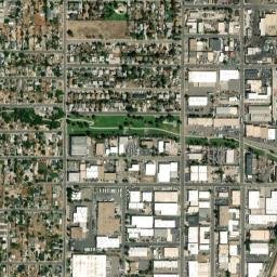 2575 South Zuni Street Denver CO High Resolution Satellite Map