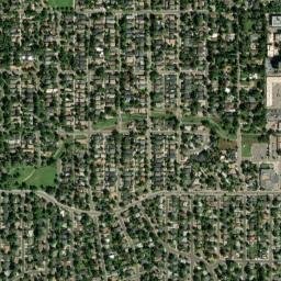 University Hills Colorado High Resolution Satellite Map