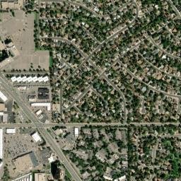 Eastridge Colorado High Resolution Satellite Map
