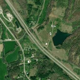 Moundsville Ohio High Resolution Satellite Map