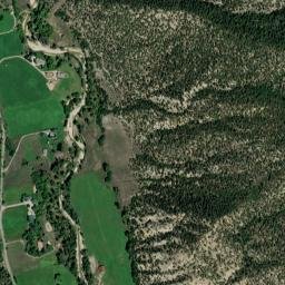 3706 Main Elk Creek Road, New Castle, CO High Resolution Satellite Map
