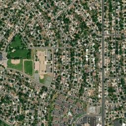 Bear Valley Colorado High Resolution Satellite Map