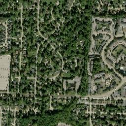 Oak Ridge Ohio High Resolution Satellite Map