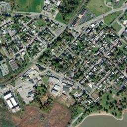 New Castle map(satellite map)