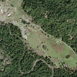 Branscomb California High Resolution Satellite Map