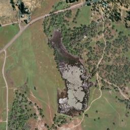 Pentz California High Resolution Satellite Map