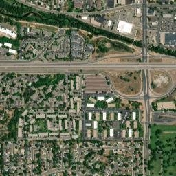 3600-3658 South Sheridan Boulevard Denver High Resolution Satellite Map