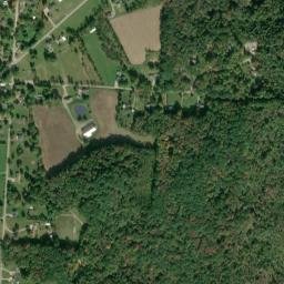 Hamburg Ohio High Resolution Satellite Map