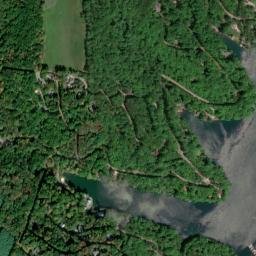 Hideaway Hills Ohio High Resolution Satellite Map