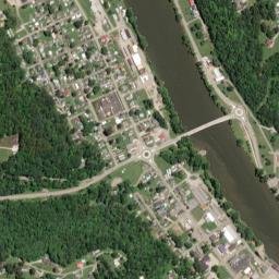 Malta Ohio High Resolution Satellite Map