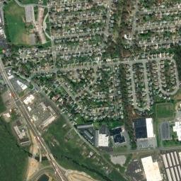 Yorkshire Delaware High Resolution Satellite Map