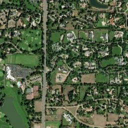 Cherry Hills Village map(satellite map)