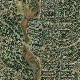 Summer Valley Colorado High Resolution Satellite Map