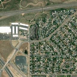 Spring Hill Colorado High Resolution Satellite Map