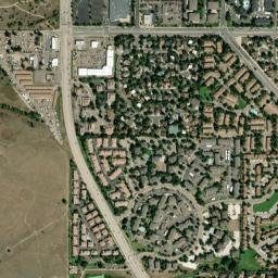 Harbor Pointe Colorado High Resolution Satellite Map
