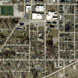 819 S Indiana St Greencastle, Indiana Satellite Map