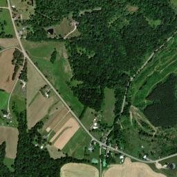 Hackney Ohio High Resolution Satellite Map