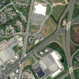 Rivers End Delaware High Resolution Satellite Map