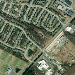 Bayview Manor Delaware High Resolution Satellite Map