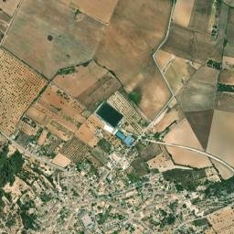 Santa Eugènia map(satellite map)