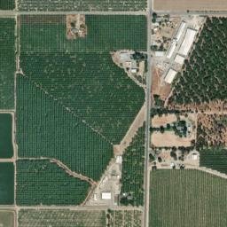 Ordbend California High Resolution Satellite Map