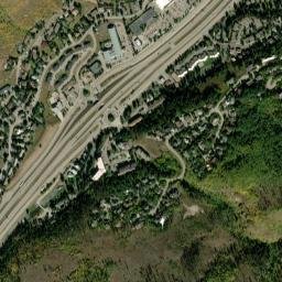 West Vail Colorado High Resolution Satellite Map