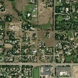 4800-5004 East Belleview Avenue Greenwood Village CO High Resolution Satellite Map