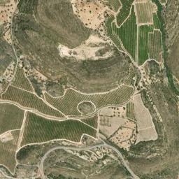 Bugarra map(satellite map)